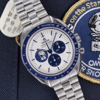 Omega Speedmaster Silver Snoopy Award 50th Anniversary