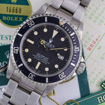 Rolex Sea-Dweller 16660 Pallettoni Full Set