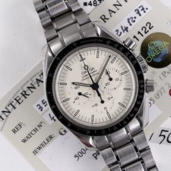 Omega Speedmaster Moonwatch Albino 3593.20.00 Italy Full Set