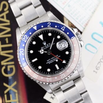 Rolex GMT-Master 16700 Pepsi Faded Bezel Full Set