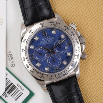 Rolex Daytona 16519 Sodalite Dial Unpolished Full Set