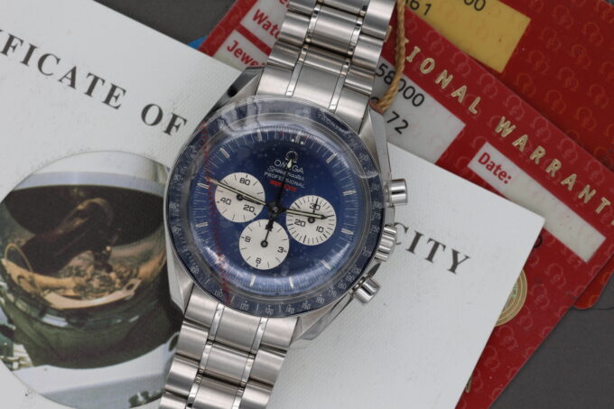 Omega Speedmaster Moonwatch Gemini 4 3565.80.00 NOS Full Stickers