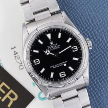 Rolex Explorer 14270 Full Set 1996
