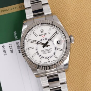 Rolex Sky-Dweller 326934 White Dial