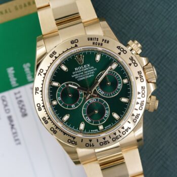 Rolex Daytona 116508 Green Dial NEW