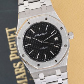 Audemars Piguet Royal Oak 15300ST Black Dial AP Extract 2006