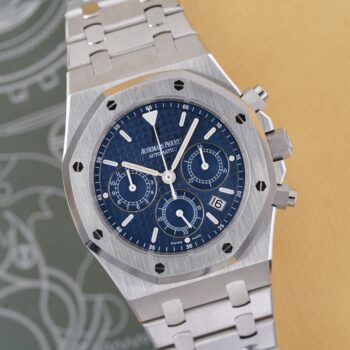 Audemars Piguet Royal Chrono 25860ST Blue Cosmos 04 Box & Paper