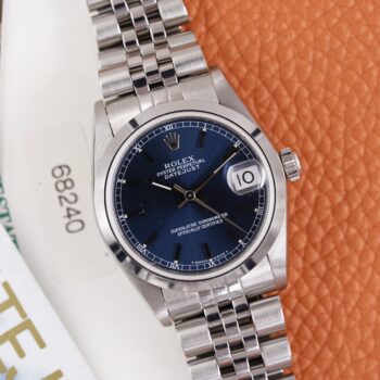 Rolex Datejust 31 68240 Blue Dial Full Set