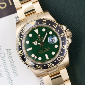 Rolex GMT-Master II 116718LN Green Dial Full Set Like New