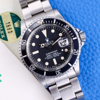 Rolex Submariner 1680 Box & Paper MK1 Dial