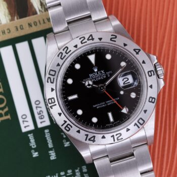 Rolex Explorer II 16570 V Series Cal. 3186 Unpolished