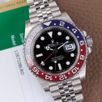 Rolex GMT-Master II 126710BLRO Pepsi Jubilee Full Set