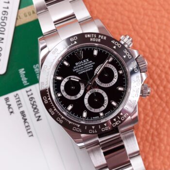 Rolex Daytona 116500LN Black Dial Like New Condition