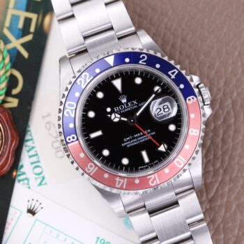 Rolex GMT-Master 16700 Pepsi Faded Bezel Full Set Unpolished