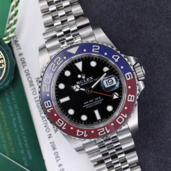 Rolex GMT-Master II 126710BLRO NEW 2022 with Stickers