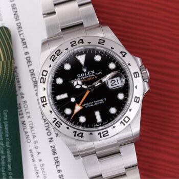 Rolex Explorer II 226570 Black Dial NEW 2023