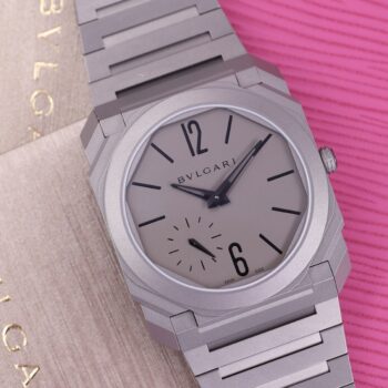 Bulgari Octo Finissimo Titanium 102713 NEW 2024