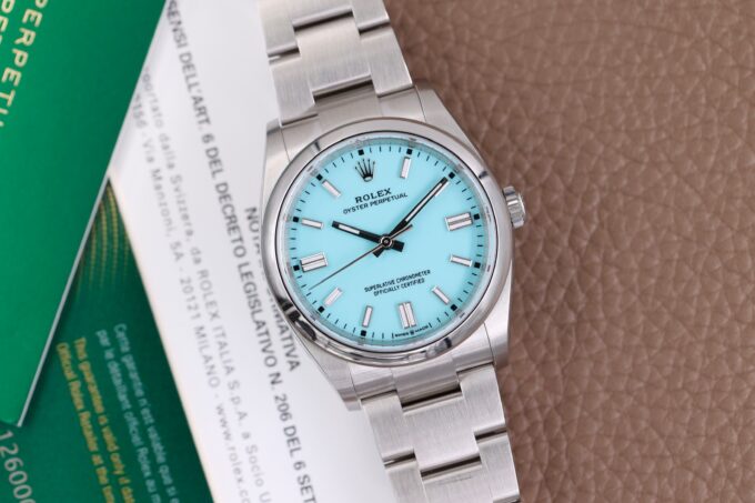 Rolex Oyster Perpetual 36 126000 Tiffany Dial NEW 2024