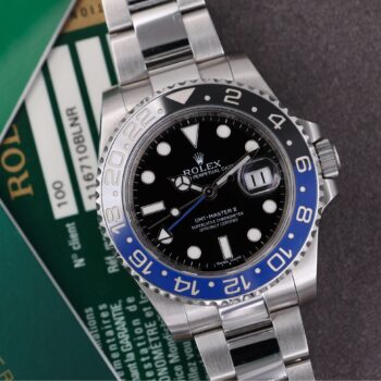 Rolex GMT-Master II Batman 116710BLNR Full Set