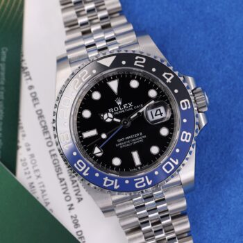 Rolex GMT-Master II Batman 126710BLNR Jubilee NEW 2024