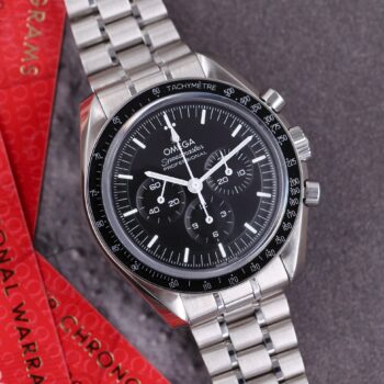 Omega Speedmaster Professional Moonwatch 002 Cal. 3861 Like New 2023 Double Sapphire