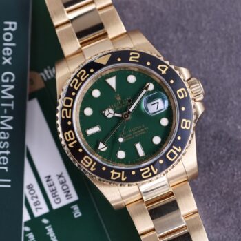 Rolex GMT-Master II 116718LN Green Dial Full Set 2008