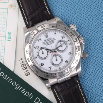 Rolex Daytona 116519 Full Set Unpolished P Series Excellent Condition 2001