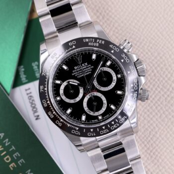Rolex Daytona 116500LN Black Dial Full Set 2019