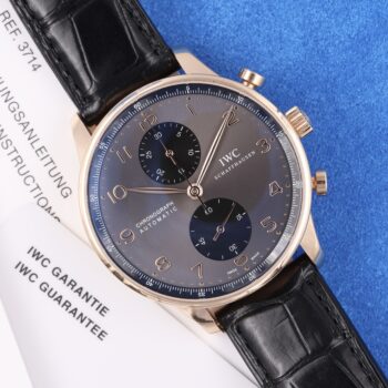 IWC Portuguese Chronograph IW371482 Full Set Excellent Condition 2013