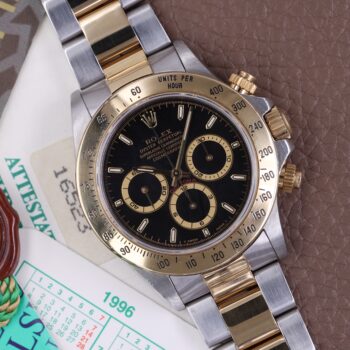 Rolex Daytona 16523 Black Dial Full Set 1996