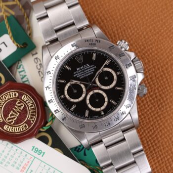 Rolex Daytona 16520 Full Set L Serial Unpolished Inverted Six 1990