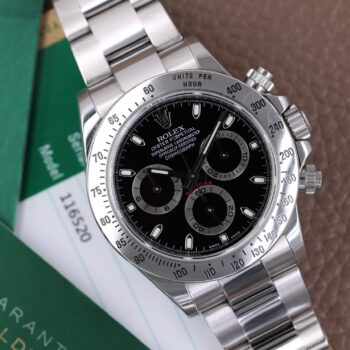 Rolex Daytona 116520 Chromalight Shiny Clasp Full Set 2015
