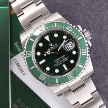 Rolex Submariner Date Hulk 116610LV Full Set Excellent Condition