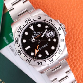 Rolex Explorer II 216570 Black Dial Full Set 2019