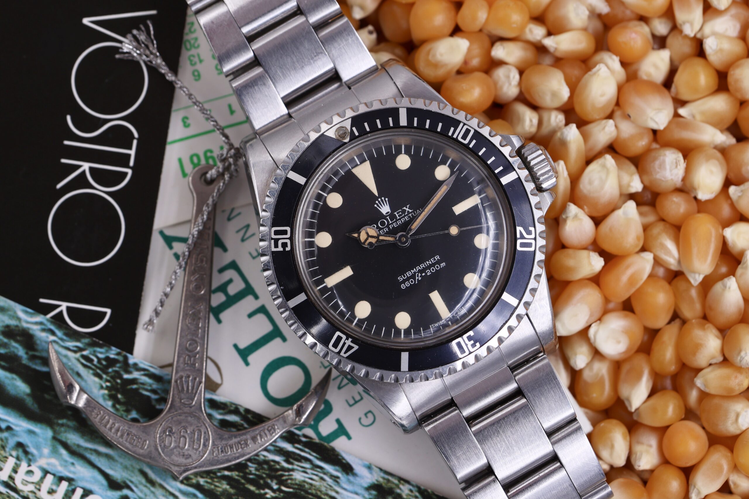 Rolex Submariner 5513 Maxi Dial MK3 Full Set Unpolished 1979 Rolex Submariner 5513 Maxi Dial MK3 Full Set Unpolished 1979