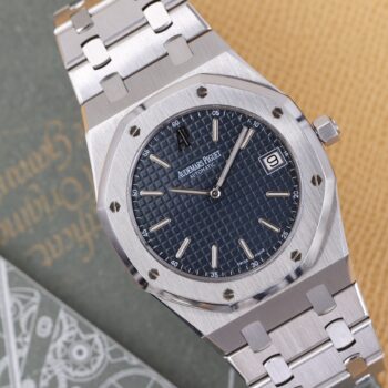 Audemars Piguet Royal Oak Jumbo 15202ST.OO.0944ST.02 Blue Dial Full Set
