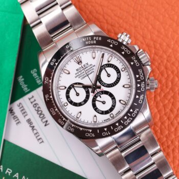 Rolex Daytona 116500LN White Dial LC170 2019