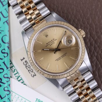 Rolex Date 15233 Jubilee Full Set Like New Condition