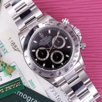 Rolex Daytona 116520 NOS Full Stickers P Series 2001 NEW