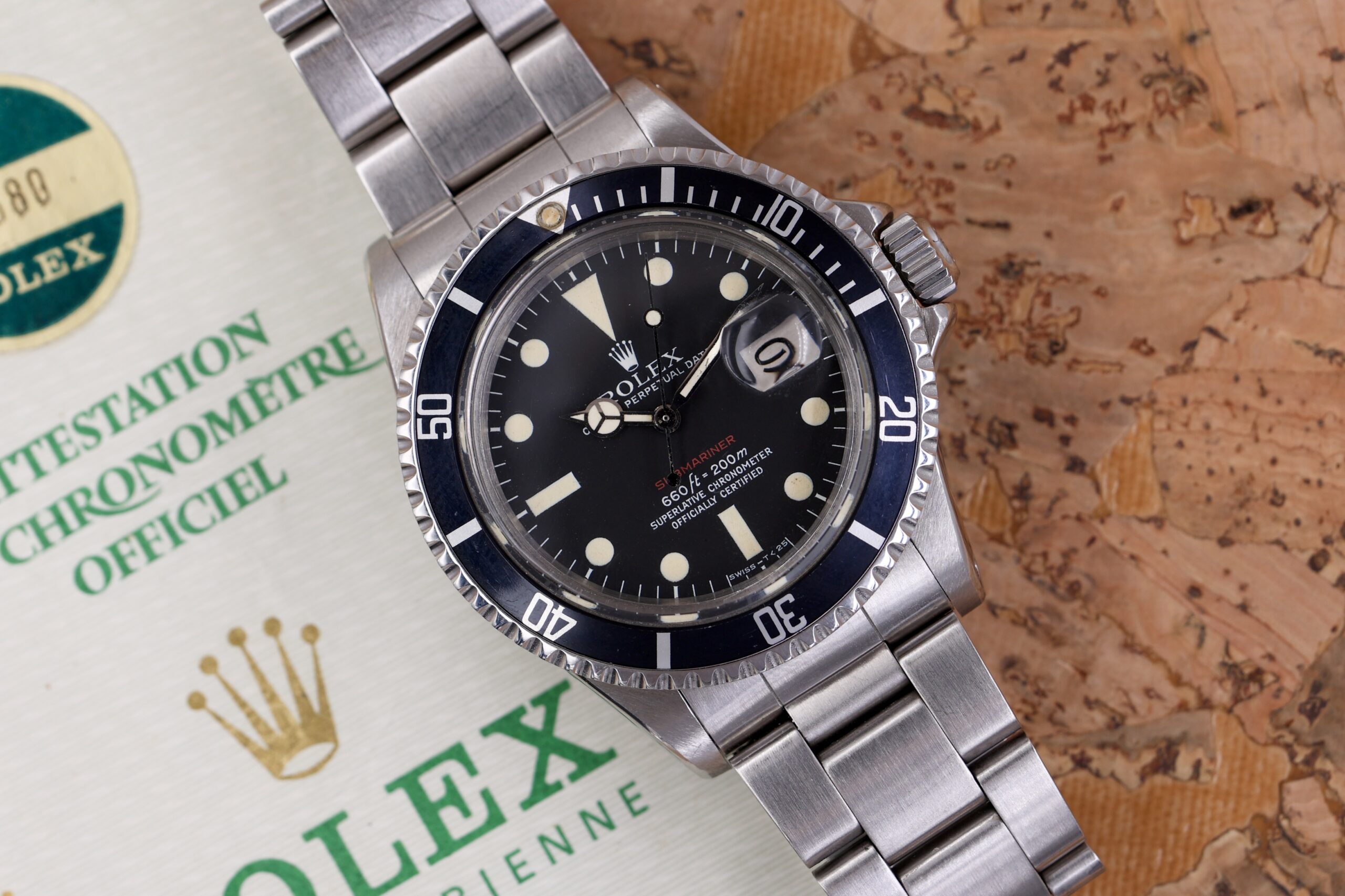 Rolex Submariner 1680 Red MK5 Box & Paper 1975 Rolex Submariner 1680 Red MK5 Box & Paper 1975