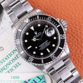 Rolex Submariner 16610 Full Set Only Swiss Unpolished