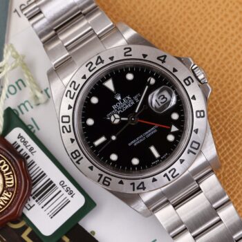 Rolex Explorer II 16570 Black Dial Full Set Unpolished