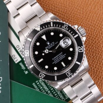 Rolex Submariner Date 16610 Full Set 2009 Card Warranty Excellent Condition