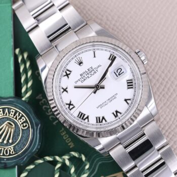 Rolex Datejust 126234 White Roman Dial 2022
