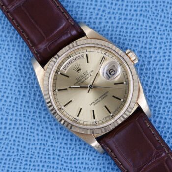 Rolex Day-Date 18238 Champagne Dial 1999