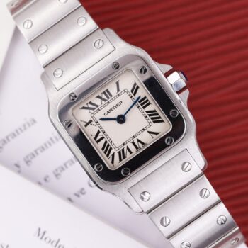 Cartier Santos Galbée Ladies W20056D6 1565 Full Set