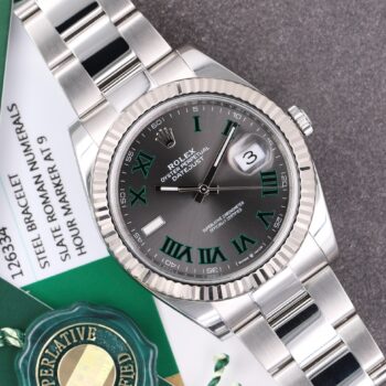 Rolex Datejust 41 126334 Wimbledon Dial Full Set 2019