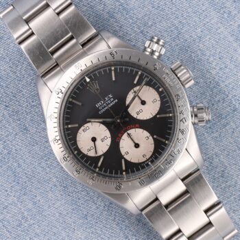 Rolex Daytona 6265 Black Dial Big Red 1982