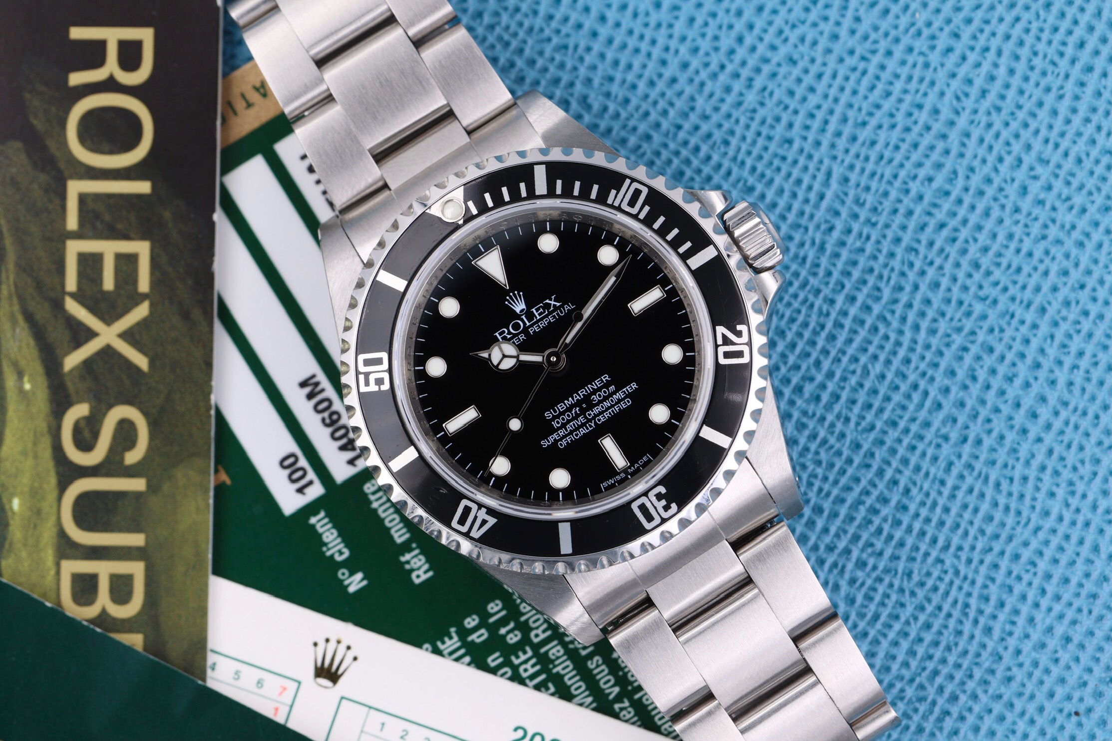 Rolex Submariner 14060M COSC 4 Liner Full Set Rolex Submariner 14060M COSC 4 Liner Full Set