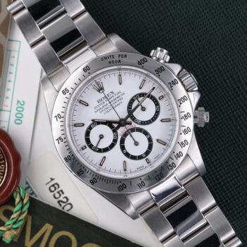 Rolex Daytona 16520 P Serial White Dial Full Set 2000